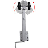 NNEVL Boat Trailer Double Roller Bow Support Set of 2 59 - 84 cm