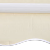 NNEVL Folding Awning 600 cm Cream