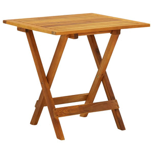 NNEVL Bistro Table 46x46x47 cm Solid Acacia Wood