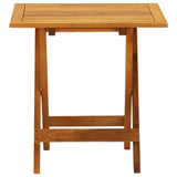NNEVL Bistro Table 46x46x47 cm Solid Acacia Wood