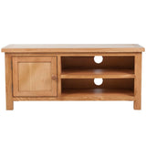 NNEVL TV Cabinet 103 x 36 x 46 cm Solid Oak Wood