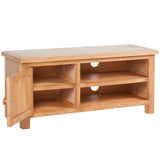NNEVL TV Cabinet 103 x 36 x 46 cm Solid Oak Wood