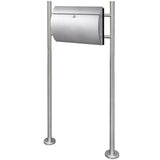 NNEVL Mailbox on Stand Stainless Steel