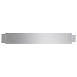 NNEVL Set of 10 Flexible Lawn Fence Galvanised Steel 100 x 14 cm