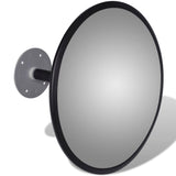 NNEVL Convex Traffic Mirror Acrylic Black 30 cm Indoor