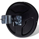 NNEVL Convex Traffic Mirror PC Plastic Black 30 cm Outdoor