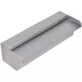 NNEVL Rectangular Waterfall Pool Fountain Stainless Steel 30 cm