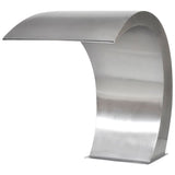 NNEVL Garden Waterfall Pool Fountain Stainless Steel 45x30x60 cm