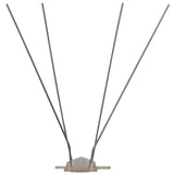 NNEVL 4-row Plastic Bird & Pigeon Spikes Set of 6 3 m