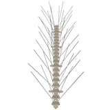 NNEVL 4-row Plastic Bird & Pigeon Spikes Set of 6 3 m