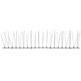 NNEVL 4-row Plastic Bird & Pigeon Spikes Set of 6 3 m