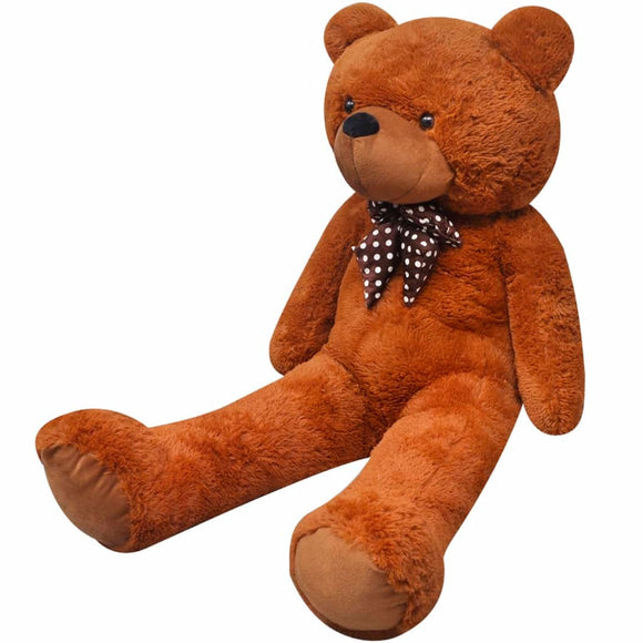 NNEVL XXL Soft Plush Teddy Bear Toy Brown 135 cm