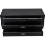 NNEVL Metal Tool Chest 3 Drawers Black