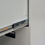 NNEVL Filing Cabinet Light Grey 46x62x102.5 cm Steel