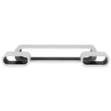 NNEVL 3 White-black MDF Floating Wall Display Shelf Cubes Book/DVD Storage