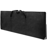 NNEVL Folding Manicure Nail Table with Castors White