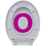 NNEVL Soft-close Toilet Seat White Oval