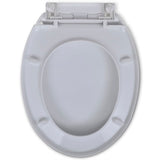 NNEVL Soft-close Toilet Seat White Oval