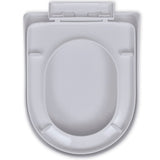 NNEVL White Soft-close Toilet Seat Square
