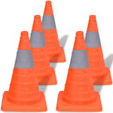 NNEVL 5 Pop-up Traffic Cones 42 cm