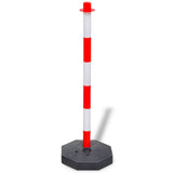 NNEVL Chain Post Set with 10 m Plastic Chain