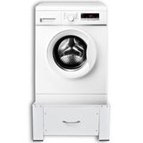 NNEVL Washing Machine Pedestal with Drawer White