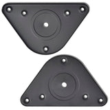 NNEVL Adjustable Table Legs 4 pcs Black 710 mm