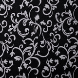 NNEVL Chaise Longue Black and White Fabric