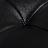 NNEVL Storage Ottoman Artificial Leather Black