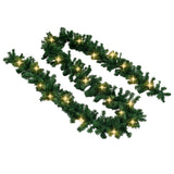 NNEVL Christmas Garland with LED Lights 5 m