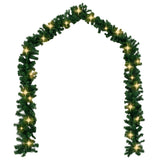 NNEVL Christmas Garland with LED Lights 10 m