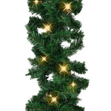 NNEVL Christmas Garland with LED Lights 10 m