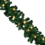 NNEVL Christmas Garland with LED Lights 10 m