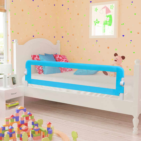 NNEVL Toddler Safety Bed Rail 150 x 42 cm Blue