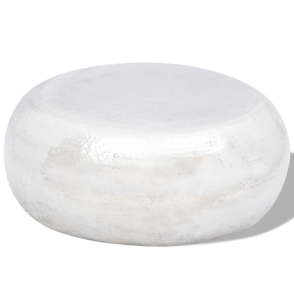 NNEVL Hammered Coffee Table Aluminium Silver