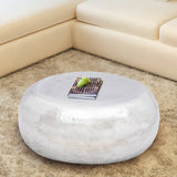 NNEVL Hammered Coffee Table Aluminium Silver