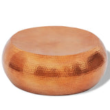 NNEVL Hammered Aluminium Coffee Table Brass/Copper Colour