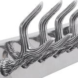 NNEVL Aluminium Wardrobe Hook Coat Rack Hat/Tie Hanger Silver