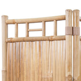 NNEVL 4-Panel Bamboo Room Divider