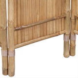 NNEVL 4-Panel Bamboo Room Divider