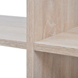 NNEVL Staircase Bookcase/Display Shelf 142 cm Oak