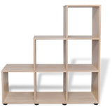 NNEVL Staircase Bookcase/Display Shelf 107 cm Oak