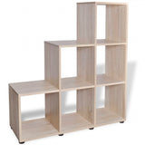 NNEVL Staircase Bookcase/Display Shelf 107 cm Oak