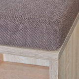 NNEVL Shoe Storage Bench 10 Compartments Oak Colour