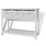 NNEVL Storage Sideboard White