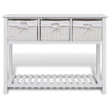 NNEVL Storage Sideboard White