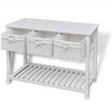 NNEVL Storage Sideboard White