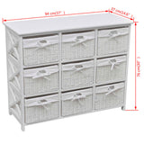NNEVL Storage Cabinet Akron White