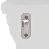 NNEVL Wall Shelves "Aaliyah" 2 pcs White
