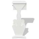 NNEVL Magazine Rack "Melrose" White
